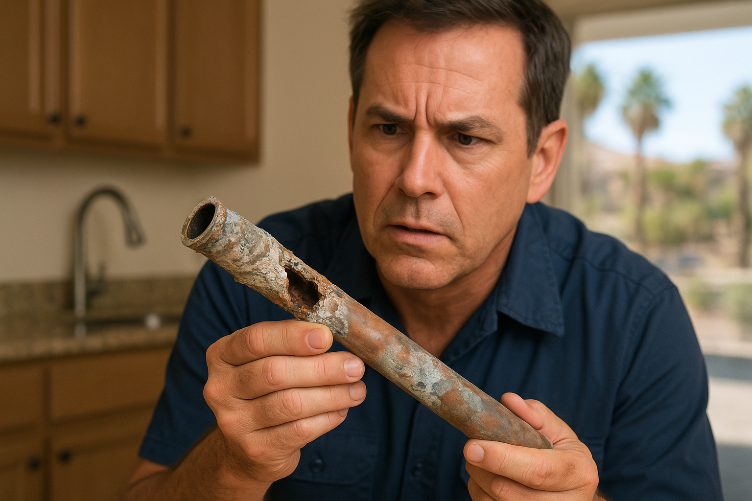 How Hard Water From the Colorado River Damages Pipes in Las Vegas Homes